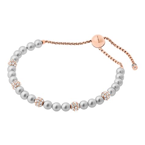 michael kors pearl bracelet|Michael Kors bracelet on sale.